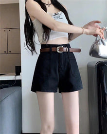 Quần short jean nữ cạp cao phối túi ED12 kiểu dáng thời trang và tiện lợi