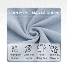 Endy Quần Jean Lửng Nữ Lưng Cao Ống Rộng ED29 Phong Cách Đơn Giản & Thời trang