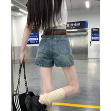 Quần short jean nữ cạp cao phối túi ED12 kiểu dáng thời trang và tiện lợi